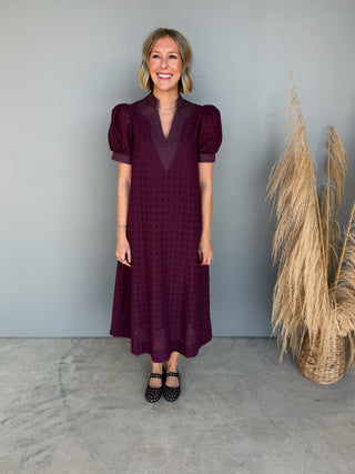 The Tansy Eyelet Dress