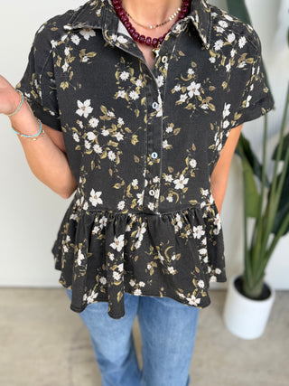 The Hawthorne Denim Top