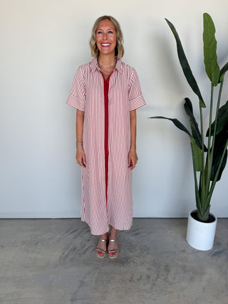The Pritchard Striped Maxi