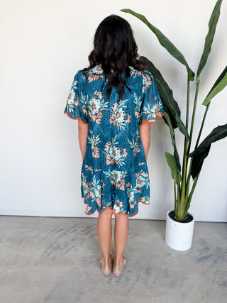 The Zania Eyelet Dress