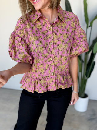 The Bernice Floral Top