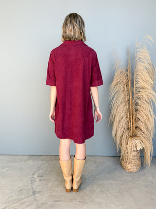 The Gemma Dress (Wine)