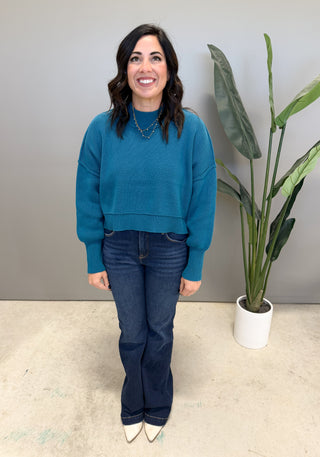 The Saylor Sweater (Peacock)