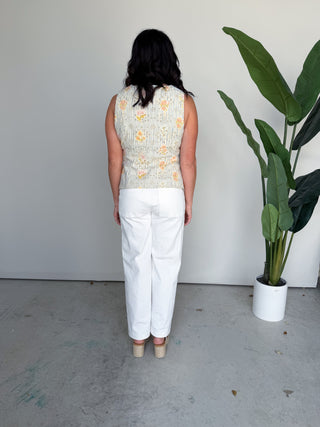 The Melody Button Top
