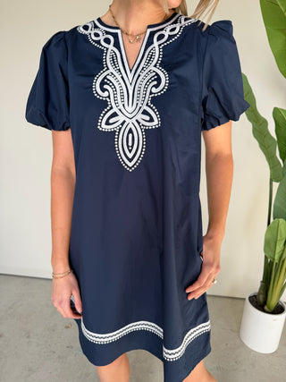 The Selah Embroidered Dress