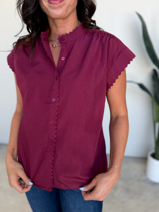 The Riley Ricrack Top