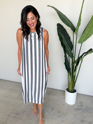 The Lavina Striped Dress