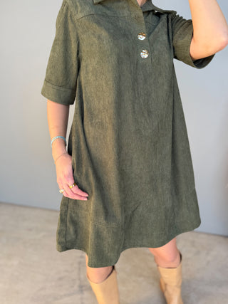 The Gemma Dress (Forest)