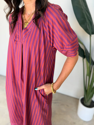 The Edna Striped Dress