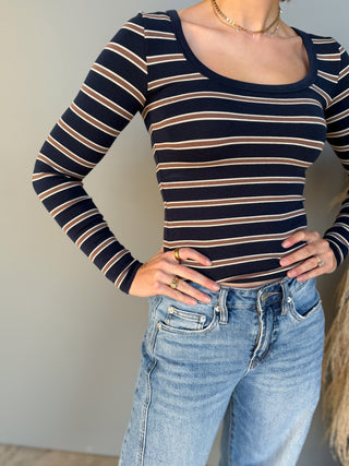 The Monroe Striped Top