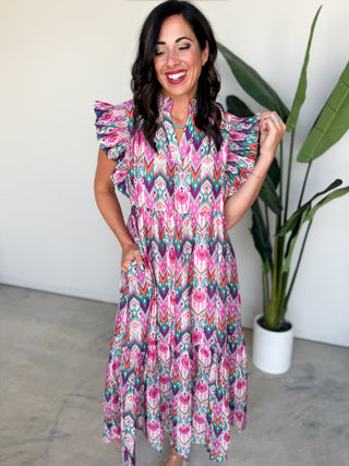 The Marianna Abstract Dress