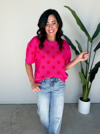 The Malina Polkadot Sweater