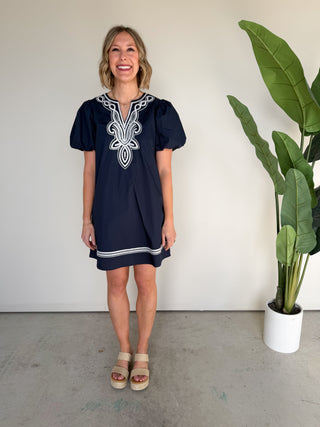 The Selah Embroidered Dress