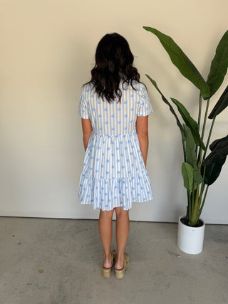 The London Button Dress