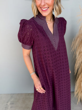 The Tansy Eyelet Dress