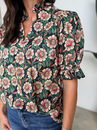 The Hayes Floral Top
