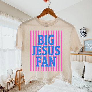 Big Jesus Fan Tee (Cream)