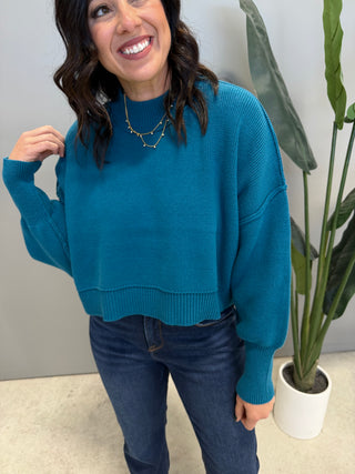 The Saylor Sweater (Peacock)