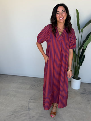 The Edna Striped Dress