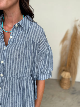 The Linnea Button Top