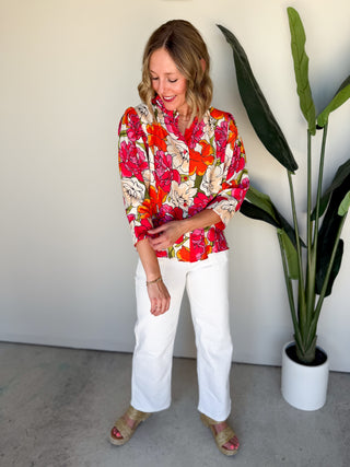 The Melbourne Floral Top