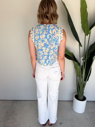 The Rachel Ricrac Top