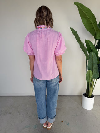 The Josephine Embroidered Top