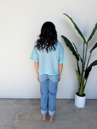 The Jessamy Sweater (Mint)