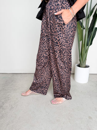 The Zephyr Leopard Pants