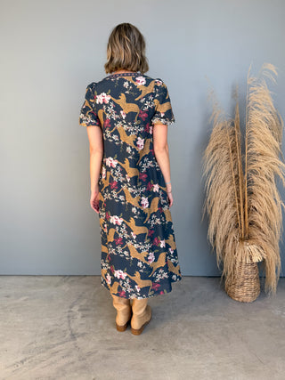 The Elina Button Dress