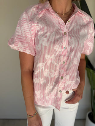 The Rosemary Button Top
