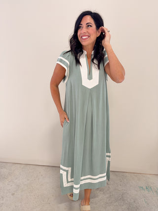 The Arbor Linen Dress