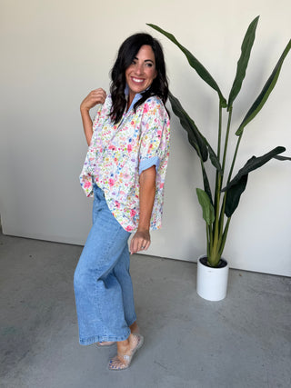 The Linden Floral Top