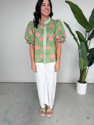 The Penni Flower Top