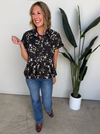 The Hawthorne Denim Top