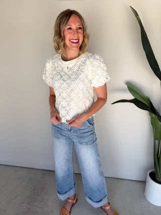 The Gracey Laced Top