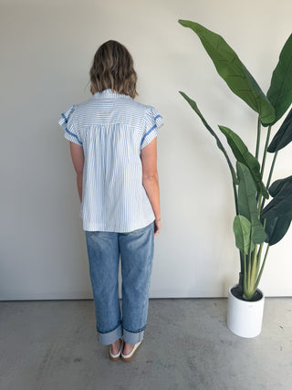 The Desire Scallop Top