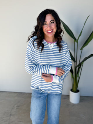 The Odessa Striped Top
