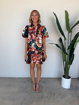 The Paris Floral Dress