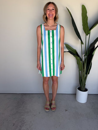 The Miramar Striped Dress