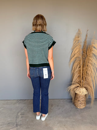 The Maggie Knit Top (Forest)
