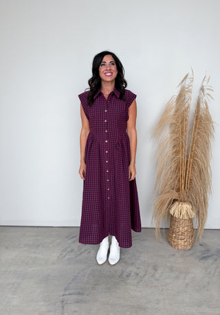 The Cassidy Gingham Dress