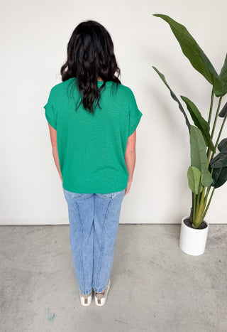 The Miller Knit Top (Kelly)
