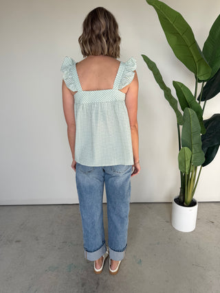The Renfro Gingham Top