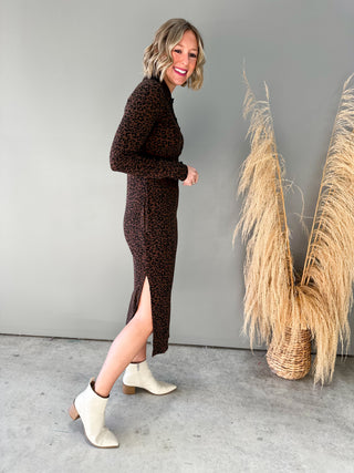 The Nora Leopard Dress
