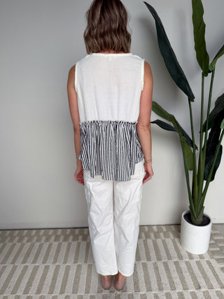 The Auden Gauze Top