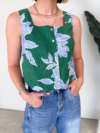 The Ennis Eyelet Top