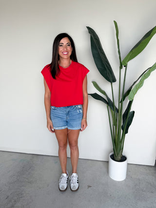 The Merrit Cropped Tee