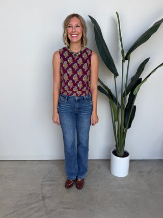 The Mae Denim Top
