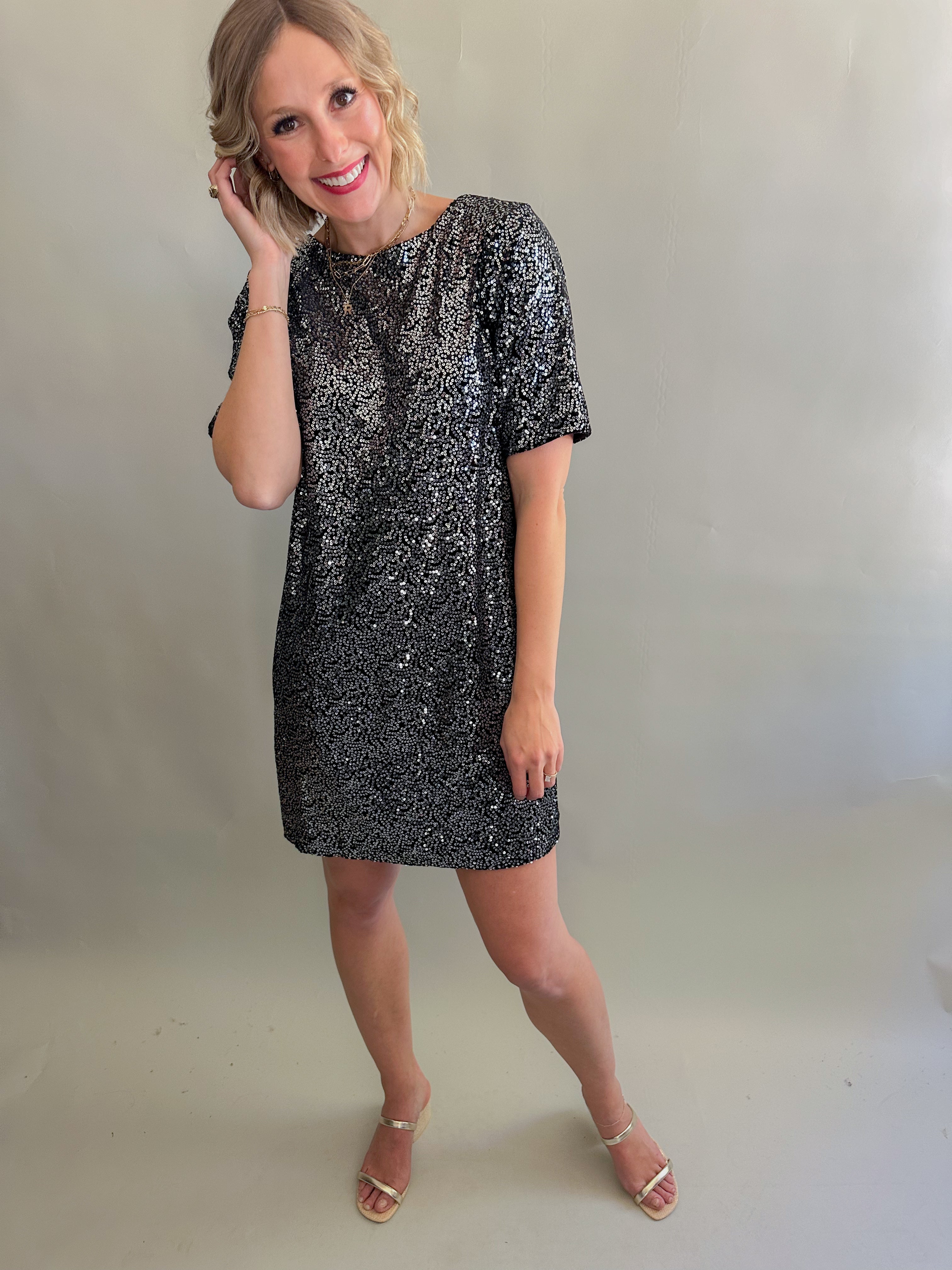 Sequin dress size 6 hotsell